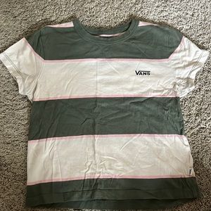 womens xs vans tee shirt